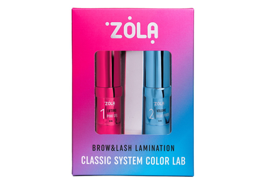 Набір для ламінування брів та вій ZOLA Color Lab brow&lash lamination Classic system