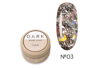 Гель DARK Star gel 03, 5 г