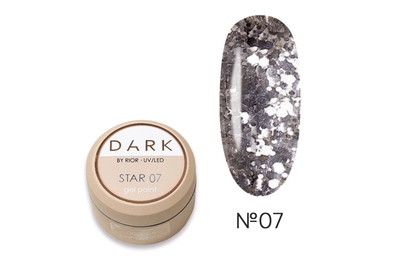 Гель DARK Star gel polish 07,5 г