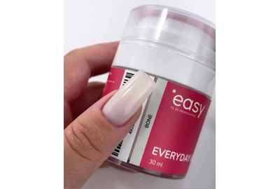 Моделирующий гель для ногтей Easy Everyday gel Bone, кремовый, 30 мл