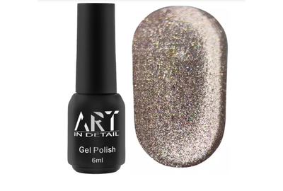 Гель-лак для ногтей ART Night Cat №05, кошачий глаз, розовый, 6 мл