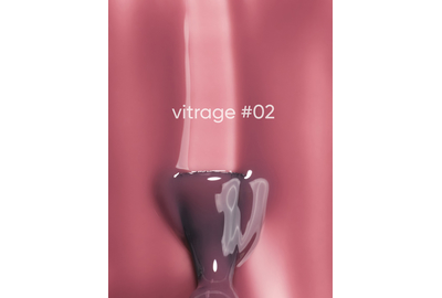 DARK Vitrage №002 stained glass gel polish, purple, 6 ml