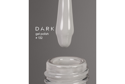 Гель-лак DARK №132, серый, 6 мл
