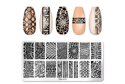 Пластина для стемпинга OM-H10