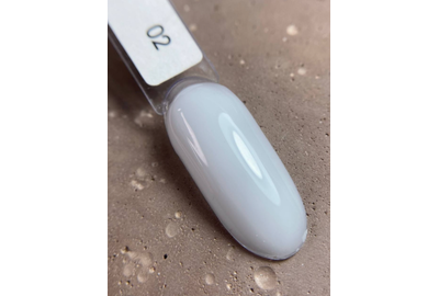 База для ногтей DARK PRO base №02, черная тара, молочная теплая, 15 мл, Обьем: 10 мл