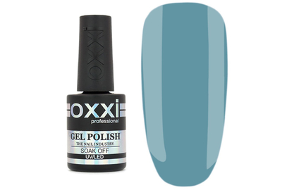 Гель-лак Oxxi №039, приглушенный серо-голубой, 10 мл