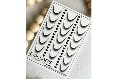 Слайдер дизайн Collage 139 черный