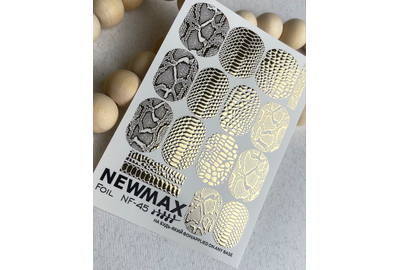 Слайдер дизайн Foil NF 45 золотая змея