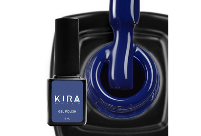 Гель-лак Kira Nails №029 синьо-фіолетовий емаль, 6 мл