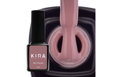 Gel polish Kira Nails #116 gray-brown enamel, 6 ml