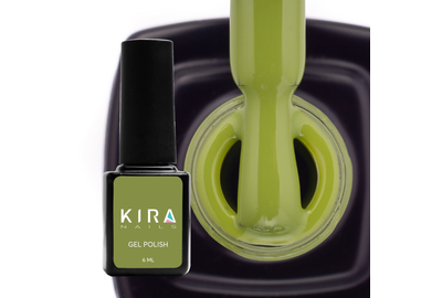 Гель-лак Kira Nails №127 хаки эмаль, 6 мл