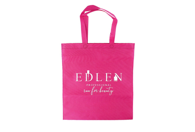 Эко-сумка Edlen розовая с логотипом