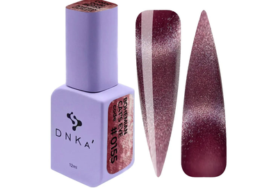 Гель-лак для ногтей DNKA Bohemian Cat Eye №0155, кошачий глаз, 12 мл