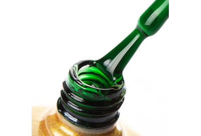 Гель-лак Yo Nails №204, витраж зеленый, 8 мл