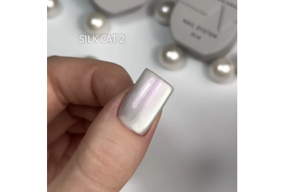 Гель-лак Saga Silk Cat Котяче Око №02, 10 мл