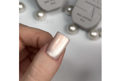 Гель-лак Saga Silk Cat Котяче Око №03, 10 мл