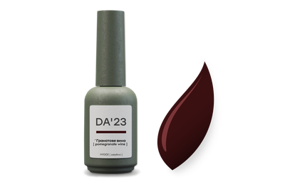 Гель-лак для ногтей DA_23 Вино гранатовое, 8 мл