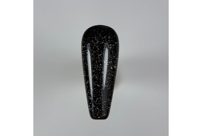 TOUCH gel polish PIXI No. 06, black with glitter, 9 ml