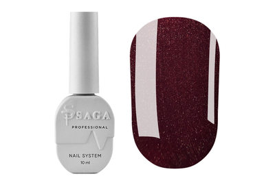 Гель-лак Saga Wine Cat Кошачий Глаз №05, 10 мл