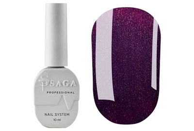 Гель-лак Saga Wine Cat Кошачий Глаз №09, 10 мл