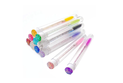 Щеточка для бровей и ресниц в колбе, 1 шт