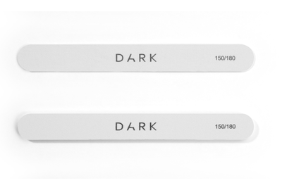 Набір пилочок DARK овал 150/180, 10 шт