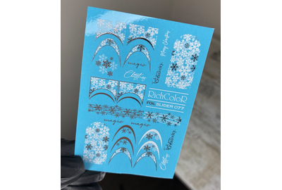 Слайдер дизайн Richcolor Foil 77 зима