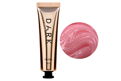 Акрил-гель DARK PolyGel №02, розовый нюд, в тюбике, 30 мл, Цвет: Розовый