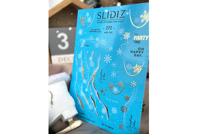 Слайдер дизайн SLIDIZ 272 сніжинки