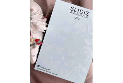 Слайдер дизайн SLIDIZ 265 френч сніжини