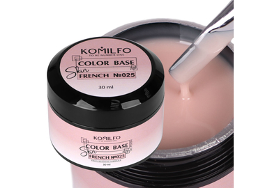База для ногтей Komilfo Color French Base SKIN 025, 30 мл банка