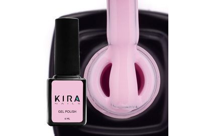 Гель-лак Kira Nails №105 ніжно-рожевий емаль, 6 мл