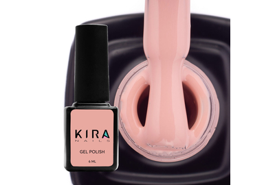 Гель-лак Kira Nails №111 насичений бежевий емаль, 6 мл