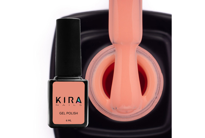 Гель-лак Kira Nails №108 персиковий емаль, 6 мл