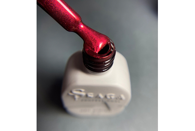 Gel nail polish Saga Love Red No. 01, 10 ml