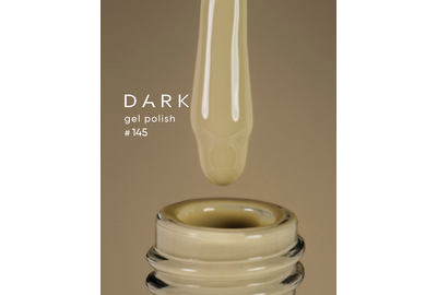 Гель-лак DARK №145, горчичный, 6 мл