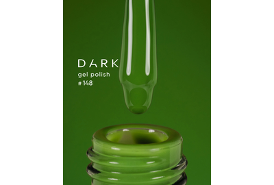 Гель-лак DARK №148, зеленый, 6 мл