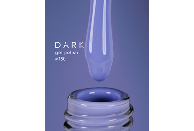 Gel polish DARK No. 150, cornflower blue, 6 ml