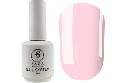Жидкий гель для ногтей Saga Liquid gel №11, персиково-розовый, 15 мл