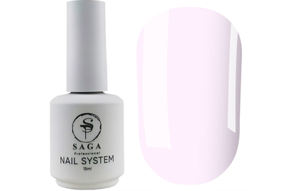 Жидкий гель для ногтей Saga Liquid gel №12, лилово-розовый, 15 мл