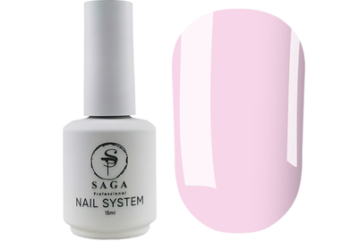 Жидкий гель для ногтей Saga Liquid gel №13, сиренево-розовый, 15 мл