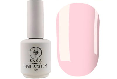 Жидкий гель для ногтей Saga Liquid gel №14, светло-розовый, 15 мл