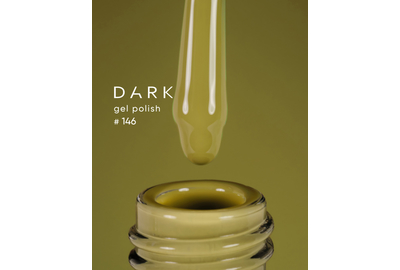 Гель-лак DARK №146, оливковый, 6 мл