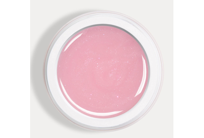 DARK Smart Builder gel nail gel No. 27, pale pink with shimmer, 15 ml