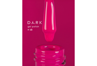 Гель-лак DARK №048, яркий насыщенно-розовый, 6 мл