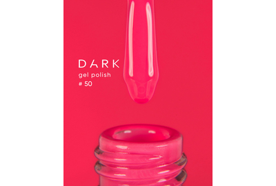 Гель-лак DARK №050, яскраво-рожевий, 6 мл