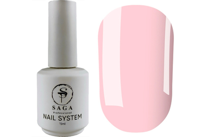 База для ногтей Saga Elastic №05, светло-розовая, 15 мл