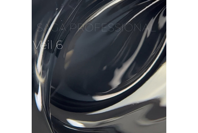 Гель для ногтей Saga Builder gel Veil №06, прозрачный, 30 мл