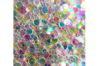 Декор для ногтей Конфетти №58 прозрачные с переливом