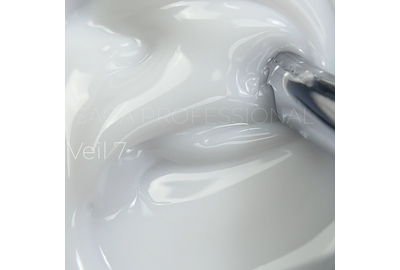 Гель для ногтей Saga Builder gel Veil №07, молочный, 30 мл